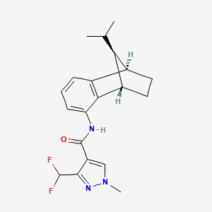 molecular formula C20H23F2N3O B1262946 异丙隆，抗-(+/-)- CAS No. 683777-14-2