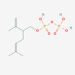 molecular formula C10H20O7P2 B1262951 Lavandulyl diphosphate 