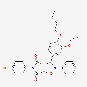 molecular formula C29H29BrN2O5 B12629779 C29H29BrN2O5 