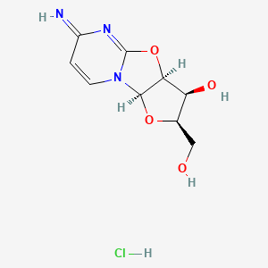 (2R,4R,5S,6S)-4-(hydroxymethyl)-10-imino-3,7-dioxa-1,9-diazatricyclo[6.4.0.02,6]dodeca-8,11-dien-5-ol;hydrochloride
