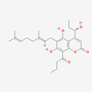 molecular formula C26H34O6 B1262984 kayeassamin A 