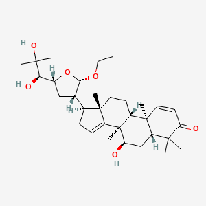molecular formula C32H50O6 B1262993 Protoxylocarpin B 