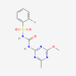 molecular formula C12H12IN5O4S B1262994 Iofensulfuron CAS No. 1144097-22-2