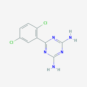 molecular formula C9H7Cl2N5 B001263 Irsogladine CAS No. 57381-26-7