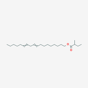 molecular formula C23H42O2 B12630052 octadeca-9,12-dienyl 2-methylbutanoate CAS No. 920957-55-7