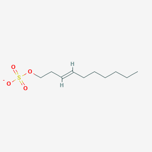 molecular formula C10H19O4S- B1263006 (3E)-dec-3-en-1-yl sulfate 