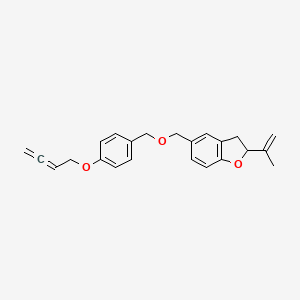 molecular formula C23H24O3 B1263016 xyloallenolide B 