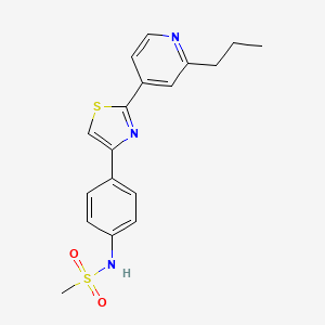 molecular formula C18H19N3O2S2 B1263017 FGH10019 