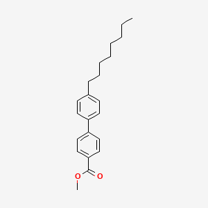 molecular formula C22H28O2 B12630406 Methyl 4'-octyl[1,1'-biphenyl]-4-carboxylate CAS No. 920270-49-1