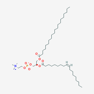 molecular formula C46H90NO8P B1263042 1-eicosanoyl-2-[(9Z)-octadecenoyl]-sn-glycero-3-phosphocholine 