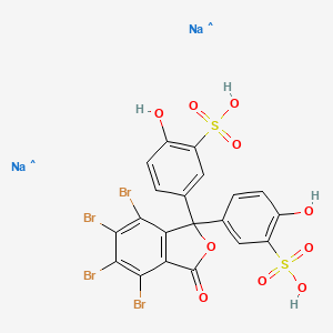 molecular formula C20H10Br4Na2O10S2 B1263046 溴磺酚酞 