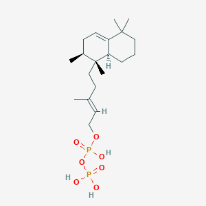 molecular formula C20H36O7P2 B1263047 Tuberculosinyl diphosphate 