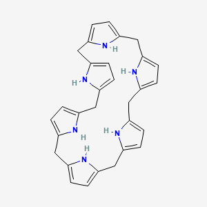 molecular formula C30H30N6 B1263057 Calix[6]pyrrole 