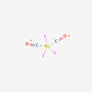 molecular formula C2I3O2Ru- B1263058 [Ru(CO)2I3](-) 