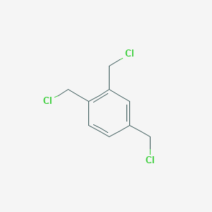 molecular formula C9H9Cl3 B12630596 Benzene, 1,2,4-tris-(chloromethyl) CAS No. 921595-58-6