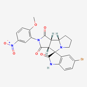 molecular formula C23H19BrN4O6 B12630605 C23H19BrN4O6 