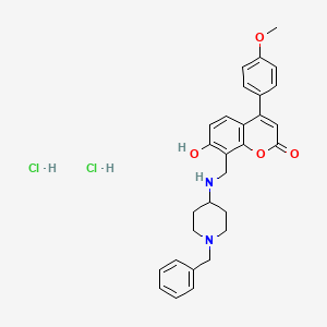 molecular formula C29H32Cl2N2O4 B12630923 C29H32Cl2N2O4 