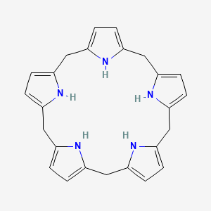 molecular formula C25H25N5 B1263095 Calix[5]pyrrole 