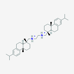 molecular formula C42H66N2+2 B1263098 Hydrabamine(2+) 