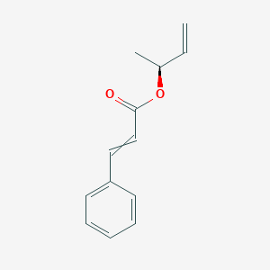 molecular formula C13H14O2 B12631084 (2S)-But-3-en-2-yl 3-phenylprop-2-enoate CAS No. 918971-11-6