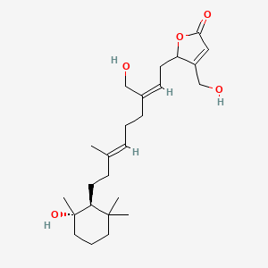 molecular formula C25H40O5 B1263117 Aplysinoplide C 