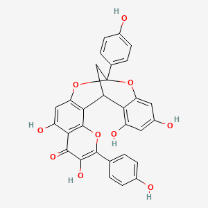 molecular formula C30H20O10 B1263122 Ephedrannin B 