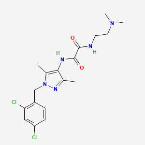 molecular formula C18H23Cl2N5O2 B12631387 C18H23Cl2N5O2 