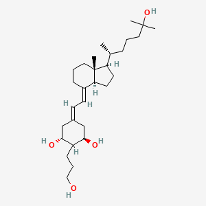 molecular formula C29H50O4 B1263143 2alpha-(3-Hydroxypropyl)-1alpha,25-dihydroxy-19-norvitamin D3 