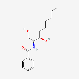 molecular formula C16H25NO3 B12631453 N-[(2S,3R)-1,3-dihydroxynonan-2-yl]benzamide CAS No. 920277-29-8