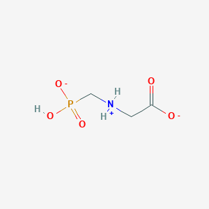 molecular formula C3H7NO5P- B1263146 Glyphosate(1-) 