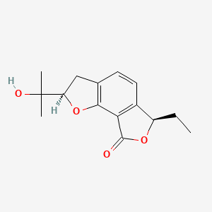 molecular formula C15H18O4 B1263148 Daldinin B 