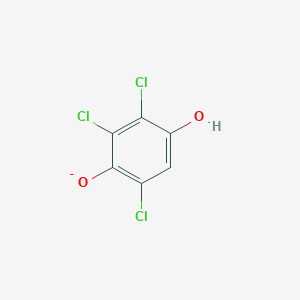 molecular formula C6H2Cl3O2- B1263153 2,3,6-Trichloro-4-hydroxyphenolate 