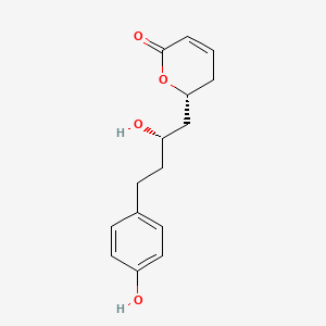 molecular formula C15H18O4 B1263199 Dodoneine 