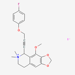 molecular formula C22H23FINO4 B12631992 C22H23Fino4 