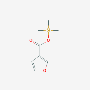 molecular formula C8H12O3Si B12632018 Trimethylsilyl furan-3-carboxylate CAS No. 959012-34-1