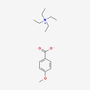 molecular formula C16H27NO3 B12632104 N,N,N-Triethylethanaminium 4-methoxybenzoate CAS No. 920754-12-7