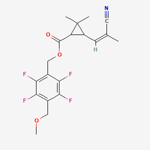 molecular formula C19H19F4NO3 B1263211 Momfluorothrin CAS No. 609346-29-4