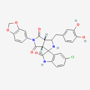 molecular formula C27H20ClN3O7 B12632257 C27H20ClN3O7 