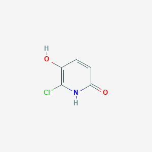 molecular formula C5H4ClNO2 B1263227 6-Chloropyridine-2,5-diol 
