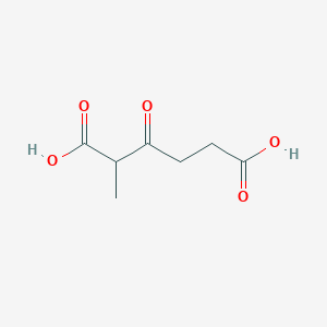 molecular formula C7H10O5 B1263234 2-Methyl-3-oxoadipate 