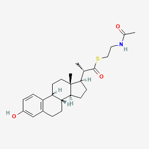 molecular formula C25H35NO3S B1263238 Parathiosteroid C 