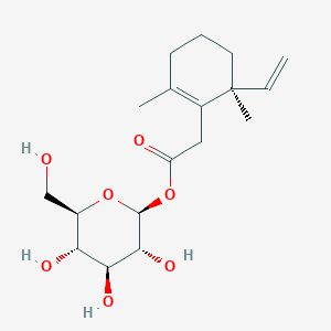 molecular formula C18H28O7 B1263239 Suspensoside B 