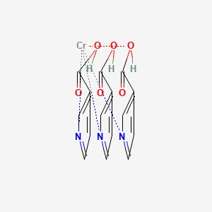 molecular formula C18H15CrN3O6 B1263261 Tris(nicotinato)chromium 
