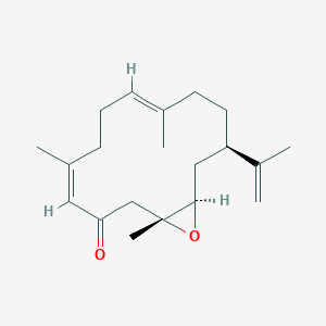 molecular formula C20H30O2 B1263264 leptodienone A 
