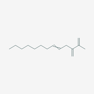 molecular formula C15H26 B12632663 2-Methyl-3-methylidenetrideca-1,5-diene CAS No. 921819-78-5
