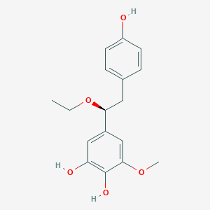 molecular formula C17H20O5 B1263274 Dendrocandin D 