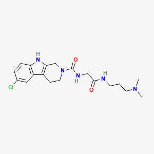 molecular formula C19H26ClN5O2 B12632768 C19H26ClN5O2 