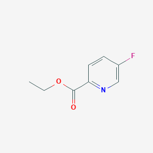 molecular formula C8H8FNO2 B126328 Ethyl 5-fluoropyridine-2-carboxylate CAS No. 148541-70-2