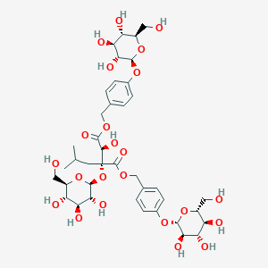 molecular formula C40H56O23 B1263284 Dactylorhin B 