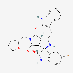 molecular formula C27H25BrN4O4 B12632880 C27H25BrN4O4 